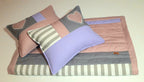 Patchwork ágytakaró lányoknak 2 db párnával