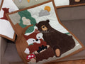 Egyedi mintával készült, személyre szabott babatakaró