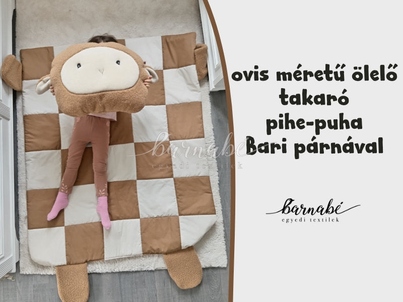Puha Bari patchwork ölelő takaróval